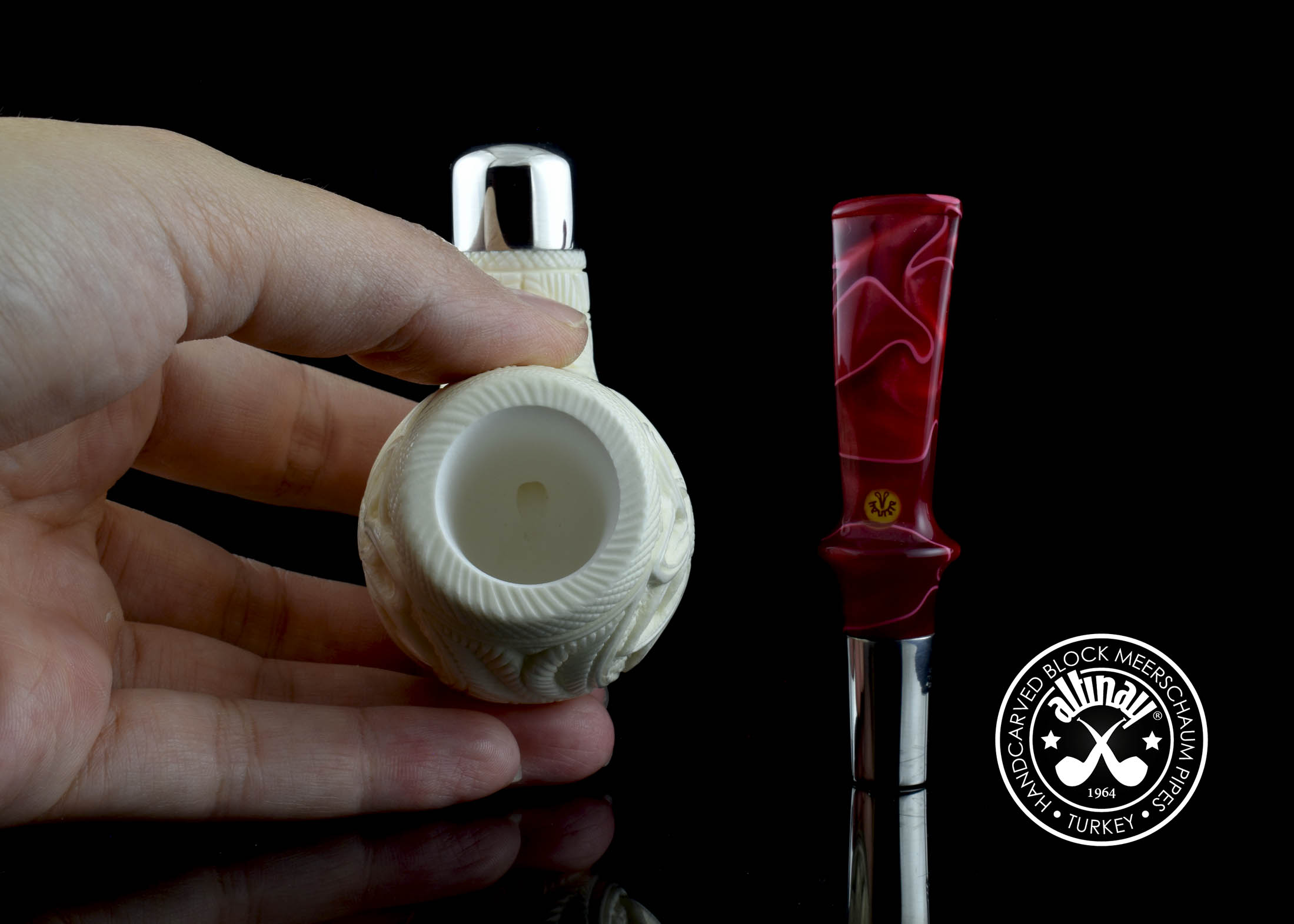 altinay-spigot-brandy-meerschaumpfeife-silber image 2