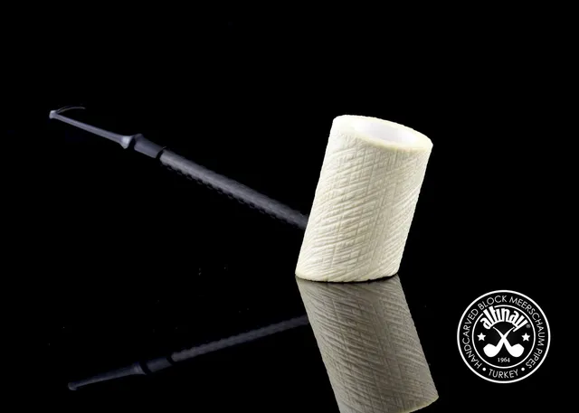altinay-carbon-fiber-poker-meerschaumpfeife-schwarz-gerade image 1