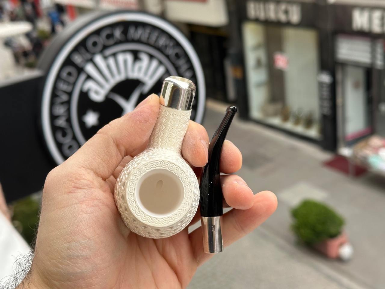 altinay-spigot-billiard-meerschaumpfeife-silber-natur image 6