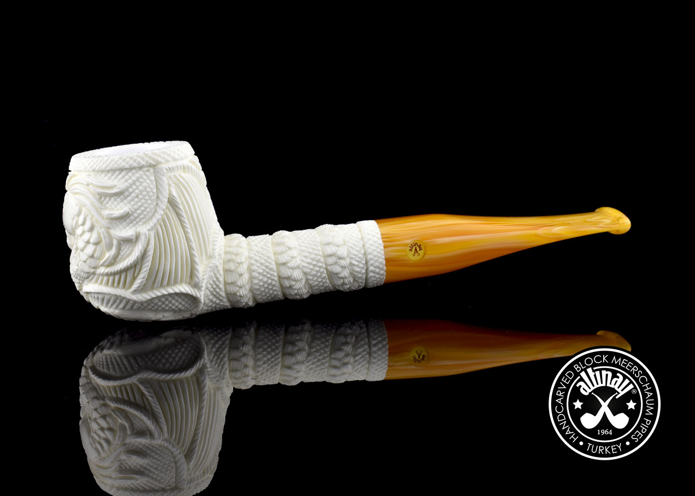 altinay-classic-apple-drache-meerschaumpfeife-apfel image 2
