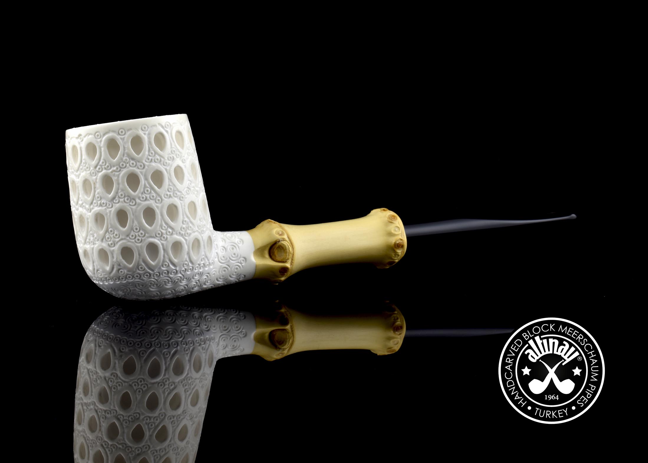 altinay-bamboo-billiard-meerschaumpfeife-bambus-natur-4 image 1