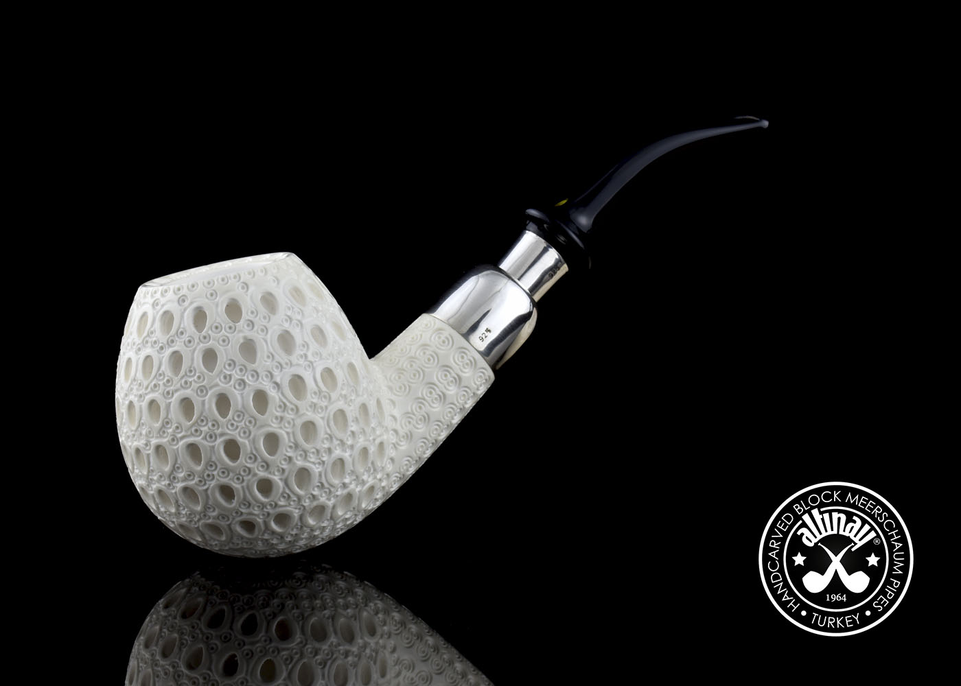 altinay-spigot-brandy-silber-meerschaumpfeife-spigot image 1