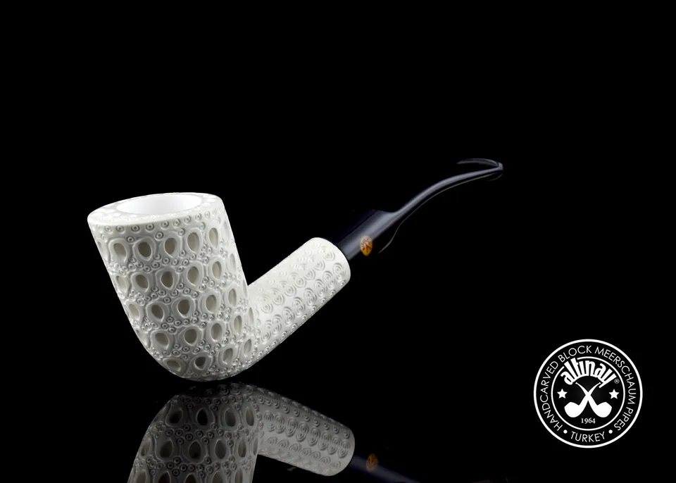 altinay-classic-latticed-meerschaumpfeife-geschnitzt image 1
