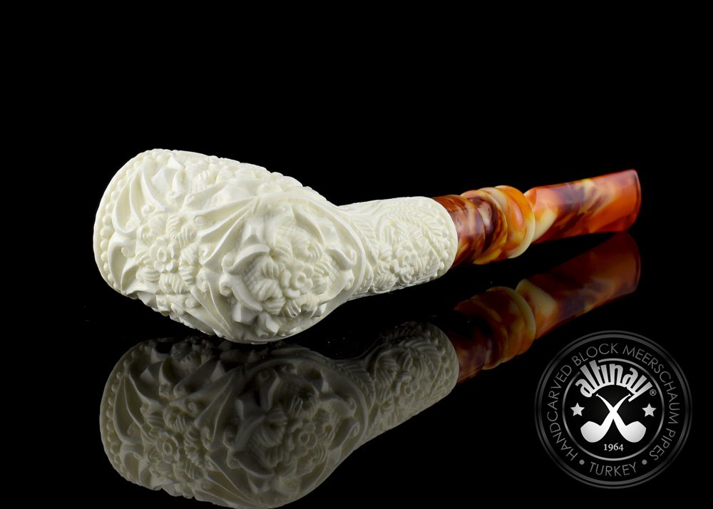 altinay-classic-carved-billiard-meerschaumpfeife-ornament image 6