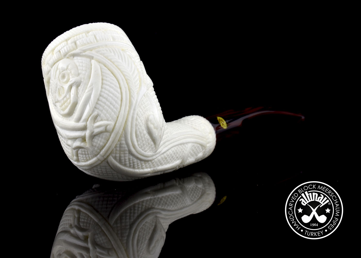 altinay-classic-billiard-meerschaumpfeife-pirat-schwert image 4