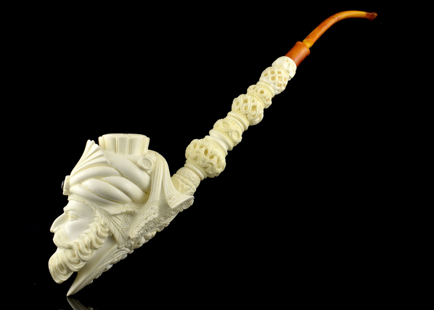 altinay-classic-sultan-saxophone-meerschaumpfeife-figural image 2