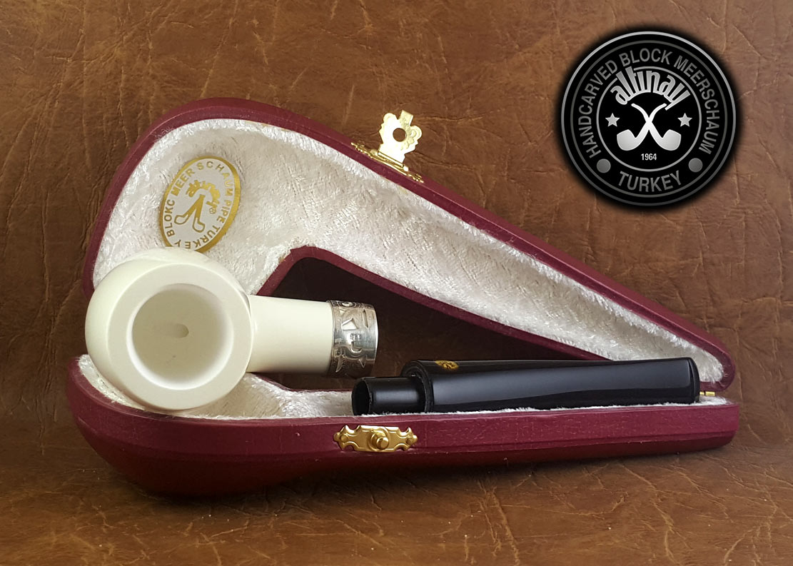 altinay-classic-billiard-meerschaumpfeife-mit-silberband-4 image 3