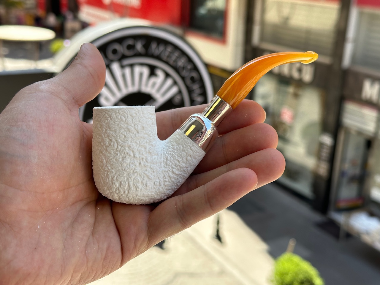 altinay-spigot-oompaul-meerschaumpfeife-silber image 3