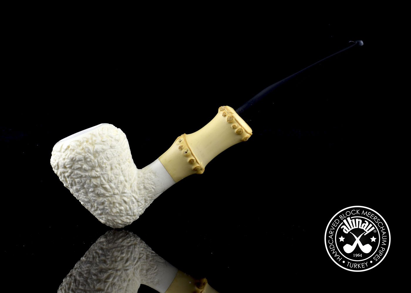 altinay-bamboo-acorn-meerschaumpfeife-mit-bambus-eichel image 2