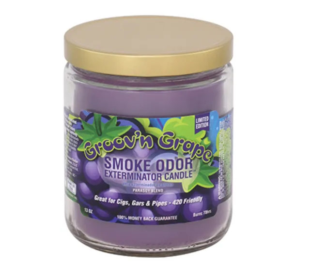 smoke-odor-exterminator-groov-n-grape-duftkerze-370g image 1