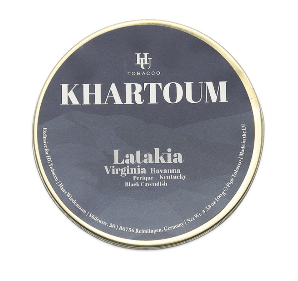 hu-tobacco-khartoum-pfeifentabak-100g-dose-latakia image 1