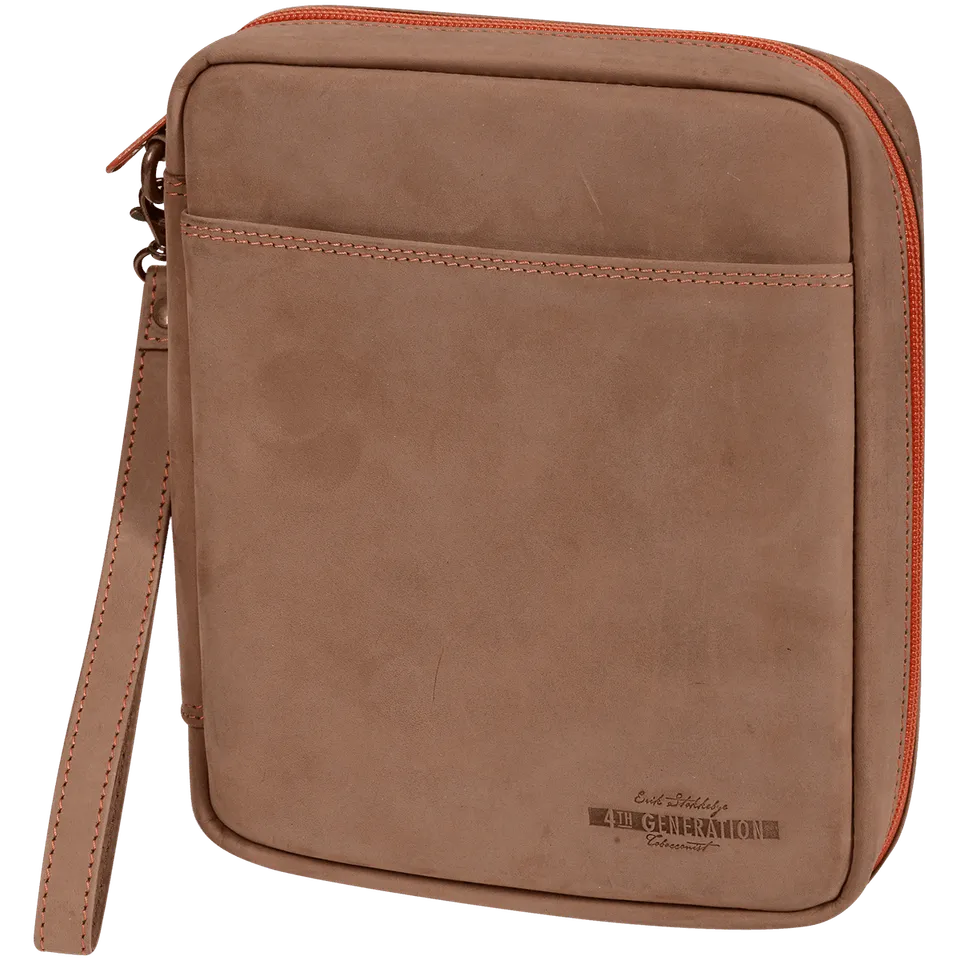 erik-stokkebye-pfeifentasche-leder-4-pfeifen-braun-rei-verschluss image 1