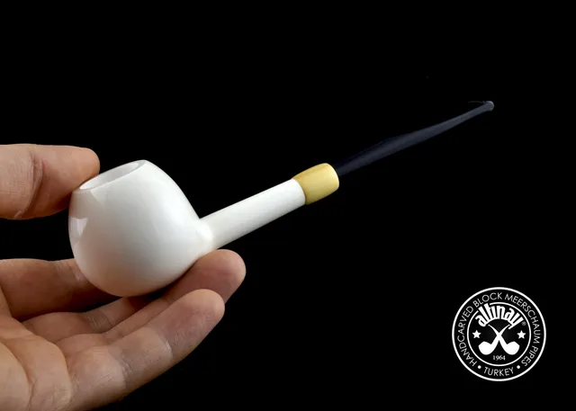 altinay-pencil-shank-apple-meerschaumpfeife image 1