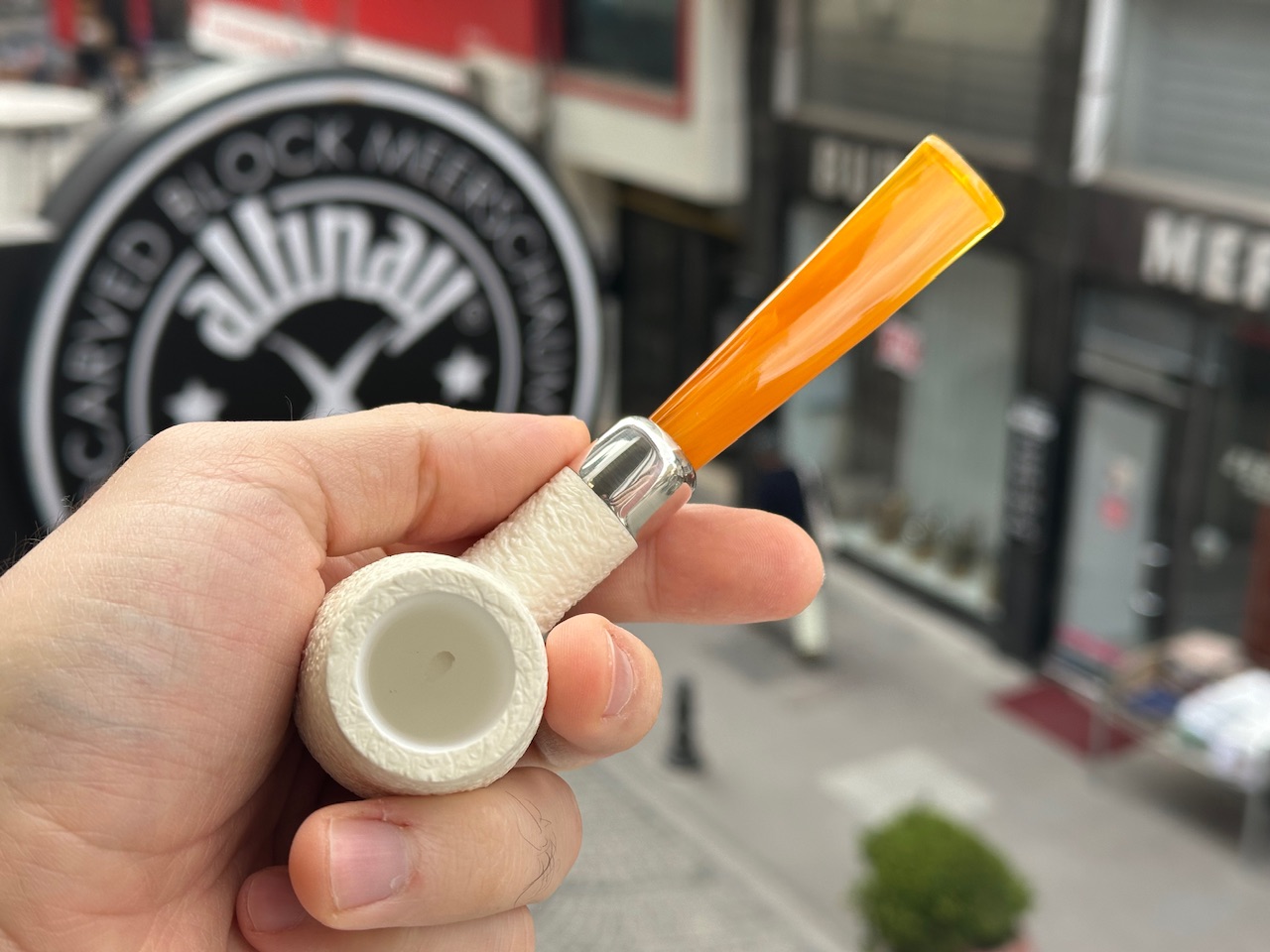 altinay-spigot-army-billiard-silver-meerschaumpfeife image 5