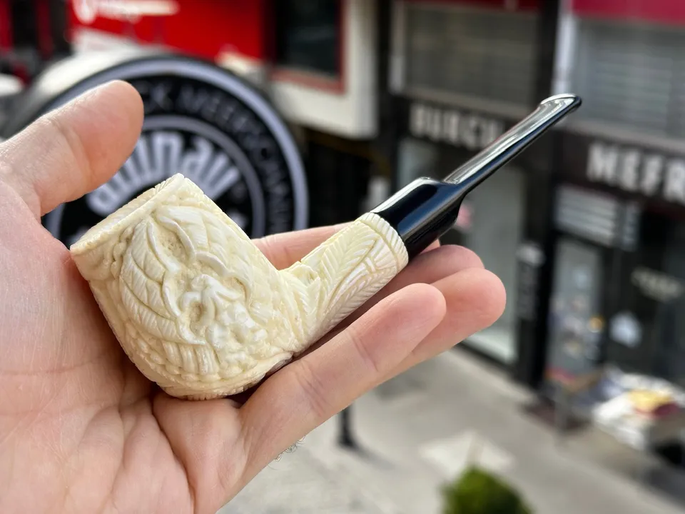altinay-eagle-s-claw-billiard-meerschaumpfeife-adlermotiv image 1