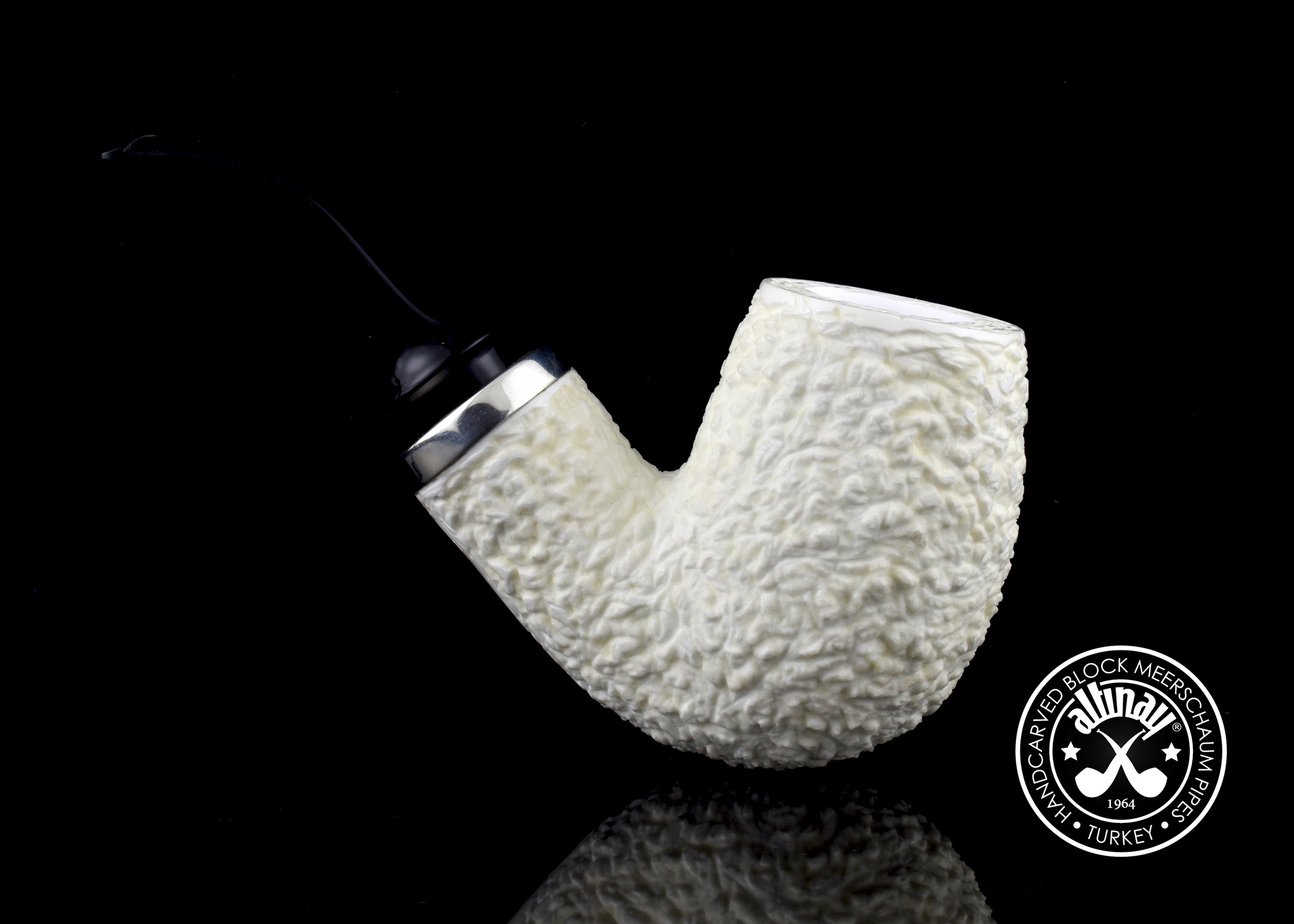 altinay-reverse-calabash-45385-meerschaumpfeife-bent-billiard-rustiziert image 8