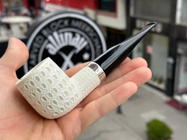 altinay-classic-billiard-meerschaumpfeife-silberring-2 image 1