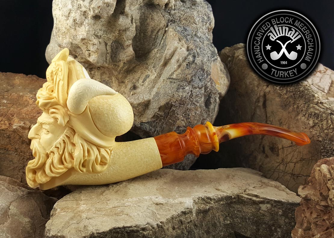 altinay-classic-viking-meerschaumpfeife-handgeschnitzt image 4