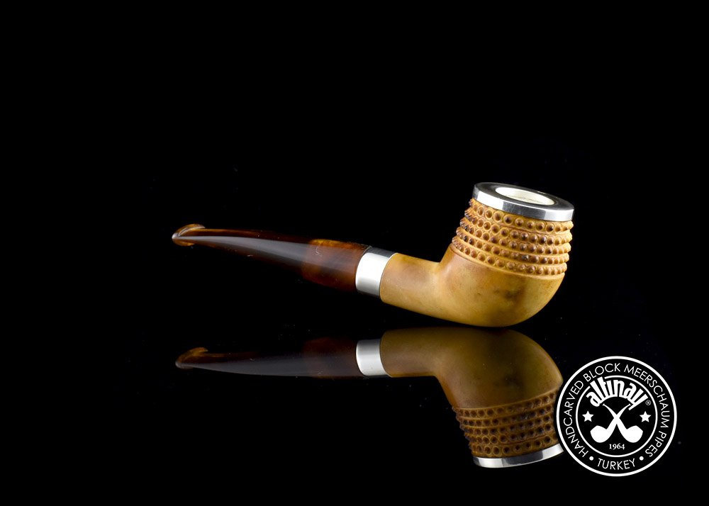 altinay-calcined-top-silber-meerschaumpfeife-band image 3