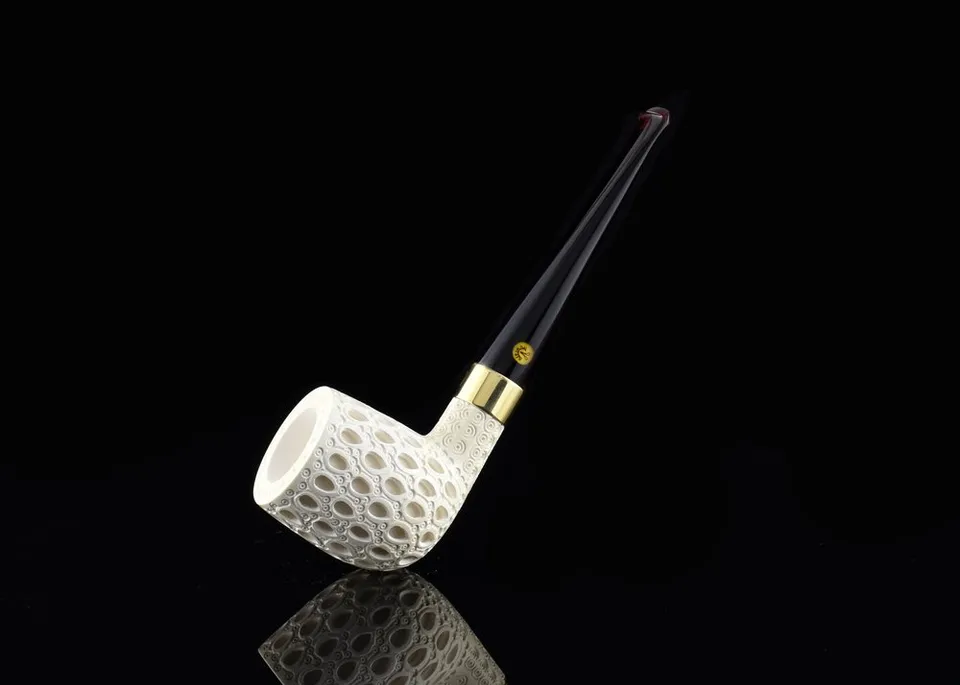 altinay-classic-billiard-meerschaumpfeife-messingring image 1