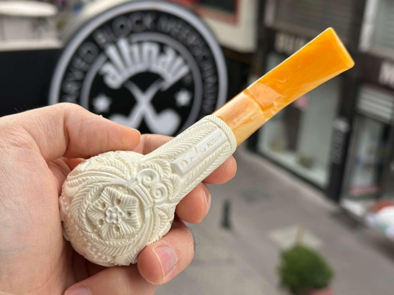 altinay-classic-apple-meerschaumpfeife-hirsch-motiv image 8