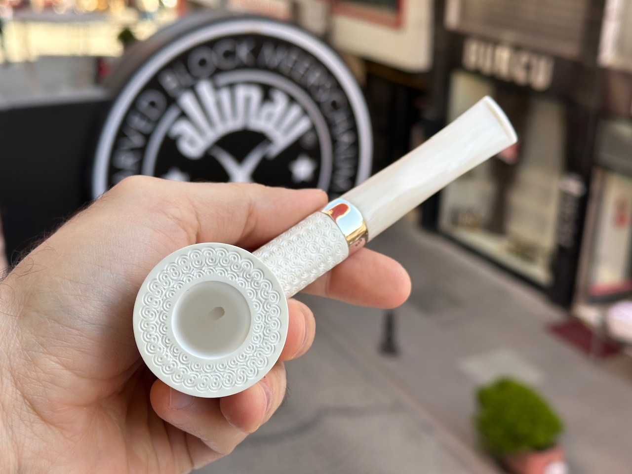 altinay-classic-dublin-meerschaumpfeife-silberband-glatt image 5