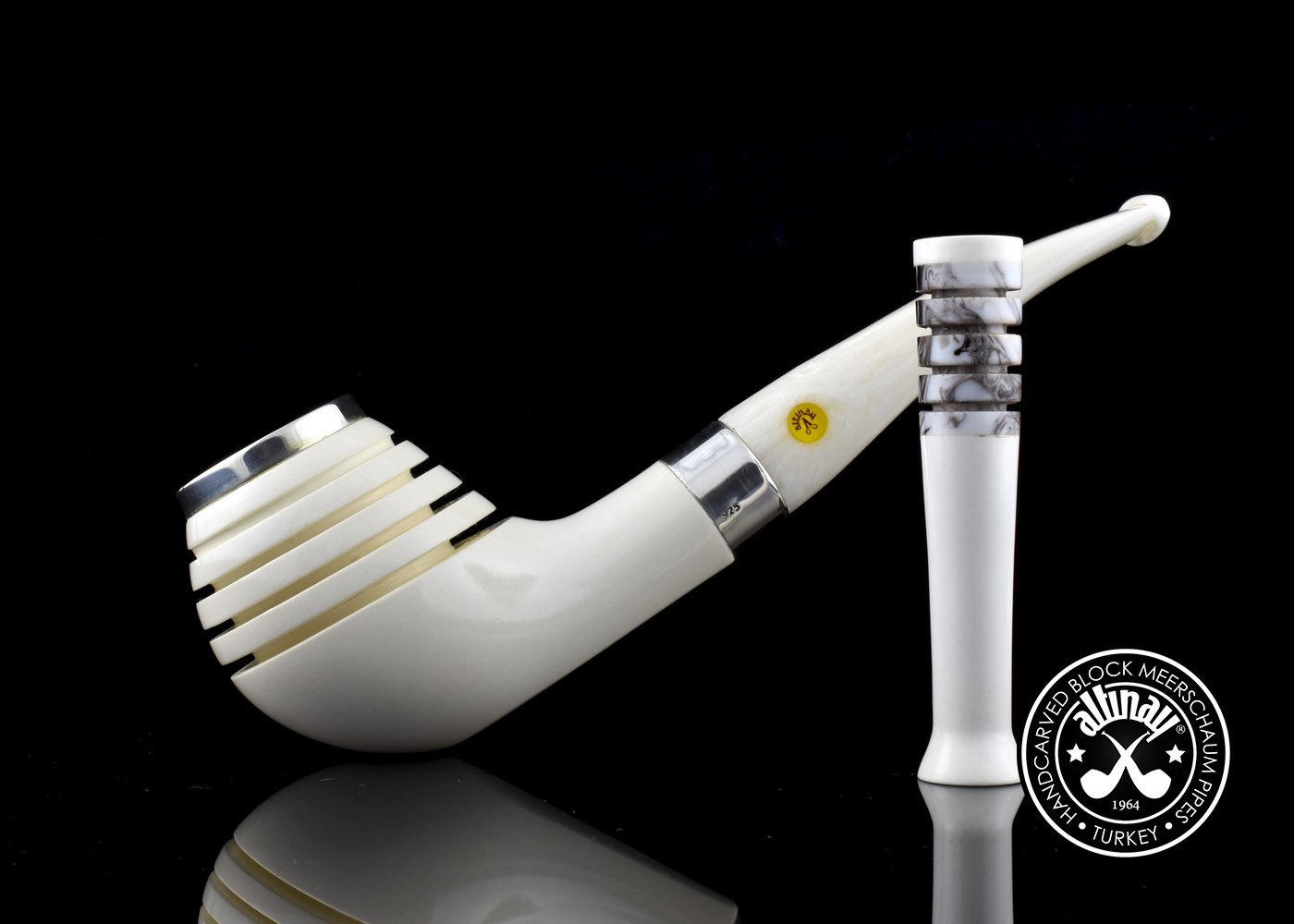 altinay-classic-radiator-meerschaumpfeife-32328-mit-stopfer image 5