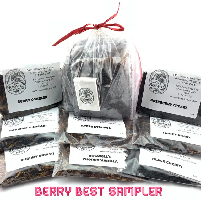 boswell-berry-best-pfeifentabak-sampler-8x1oz-frucht-set image 1
