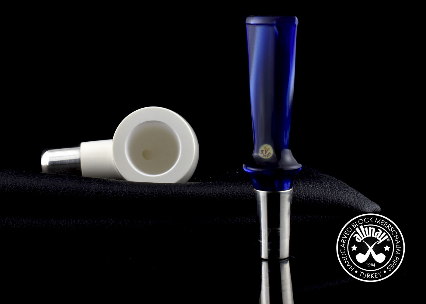 altinay-spigot-billiard-meerschaumpfeife-silber-9 image 6
