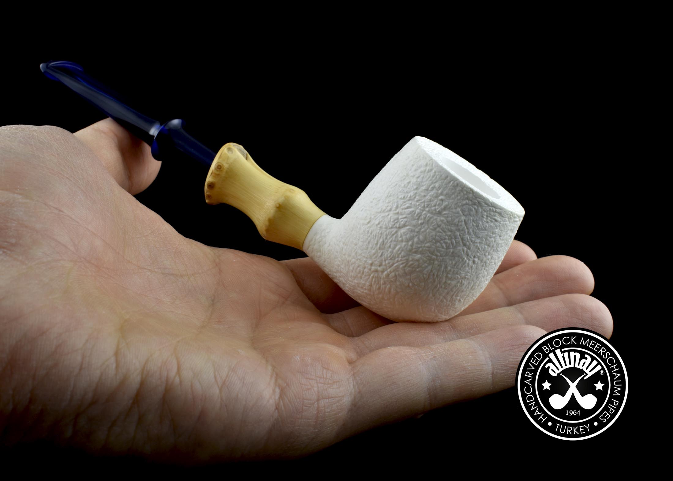 altinay-bamboo-apple-meerschaumpfeife-im-etui-mit-stopfer image 8