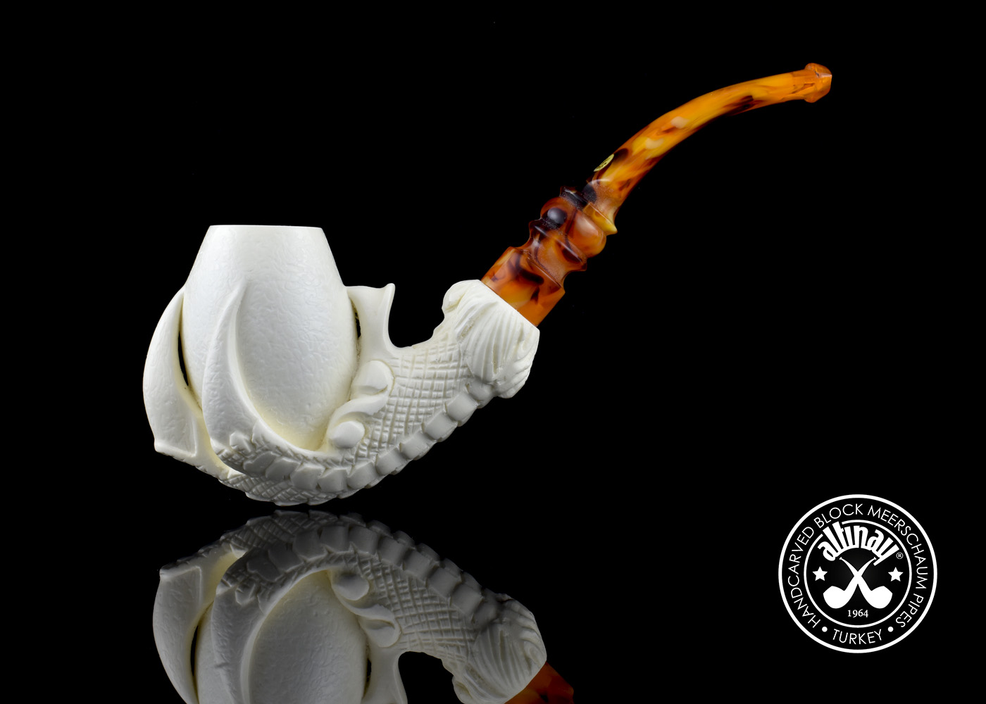 altinay-eagle-s-claw-meerschaum-pfeife-kralle-geschnitzt image 2