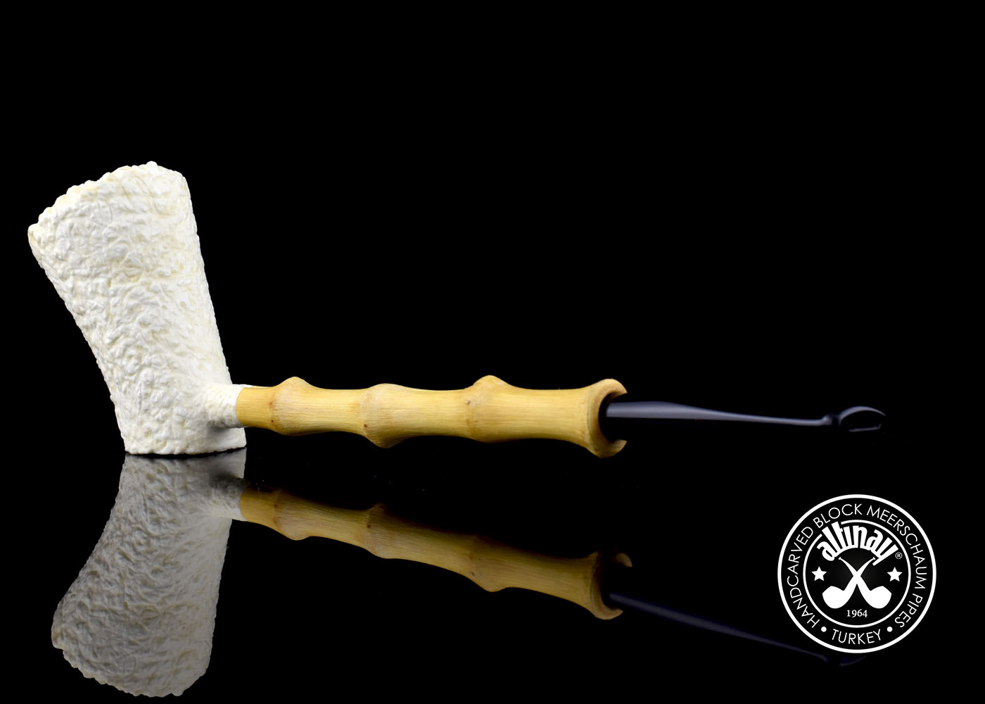 altinay-bamboo-cherrywood-meerschaumpfeife-pencil-shank image 5
