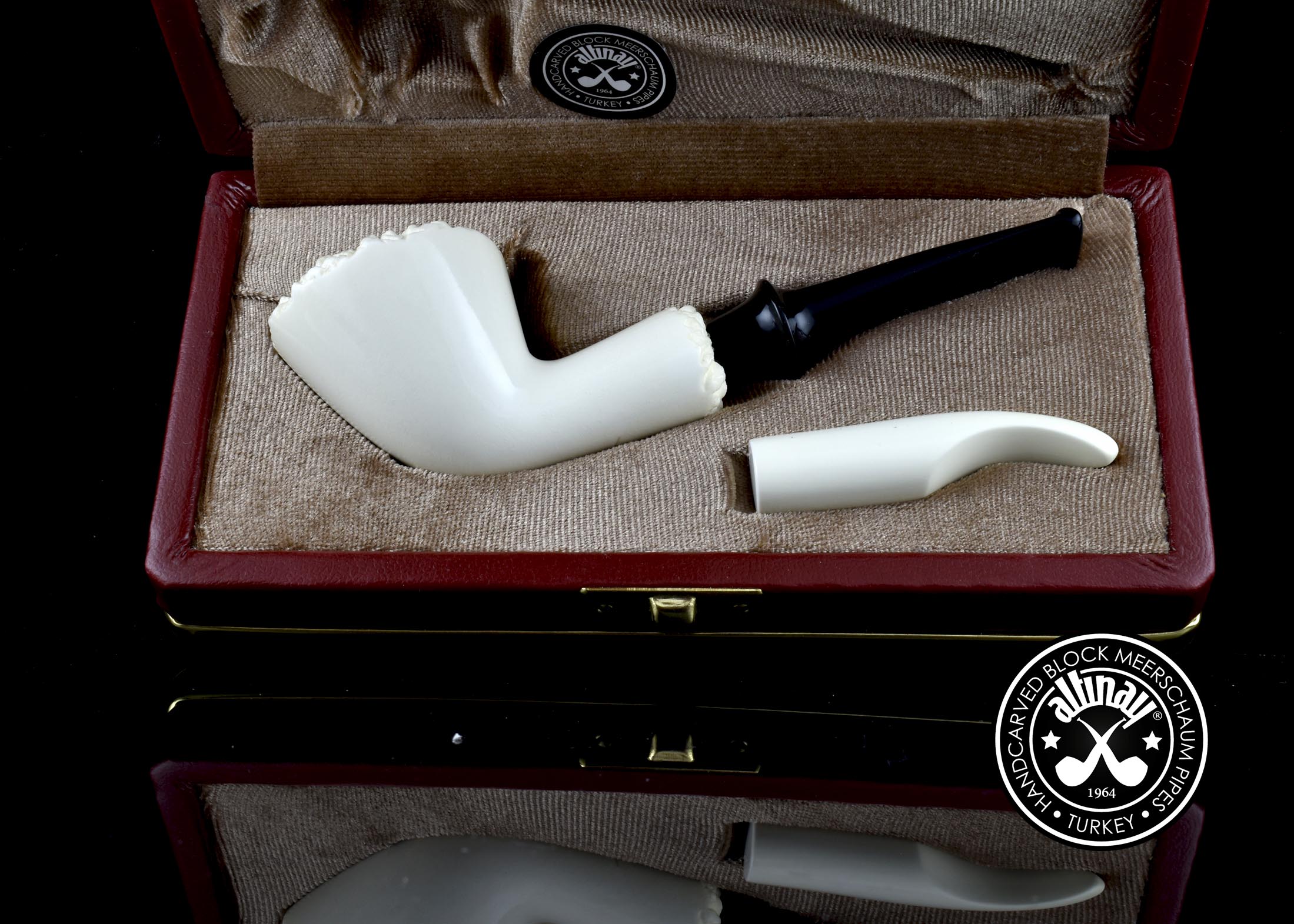 altinay-classic-freehand-dublin-meerschaumpfeife-set-mit-etui image 3