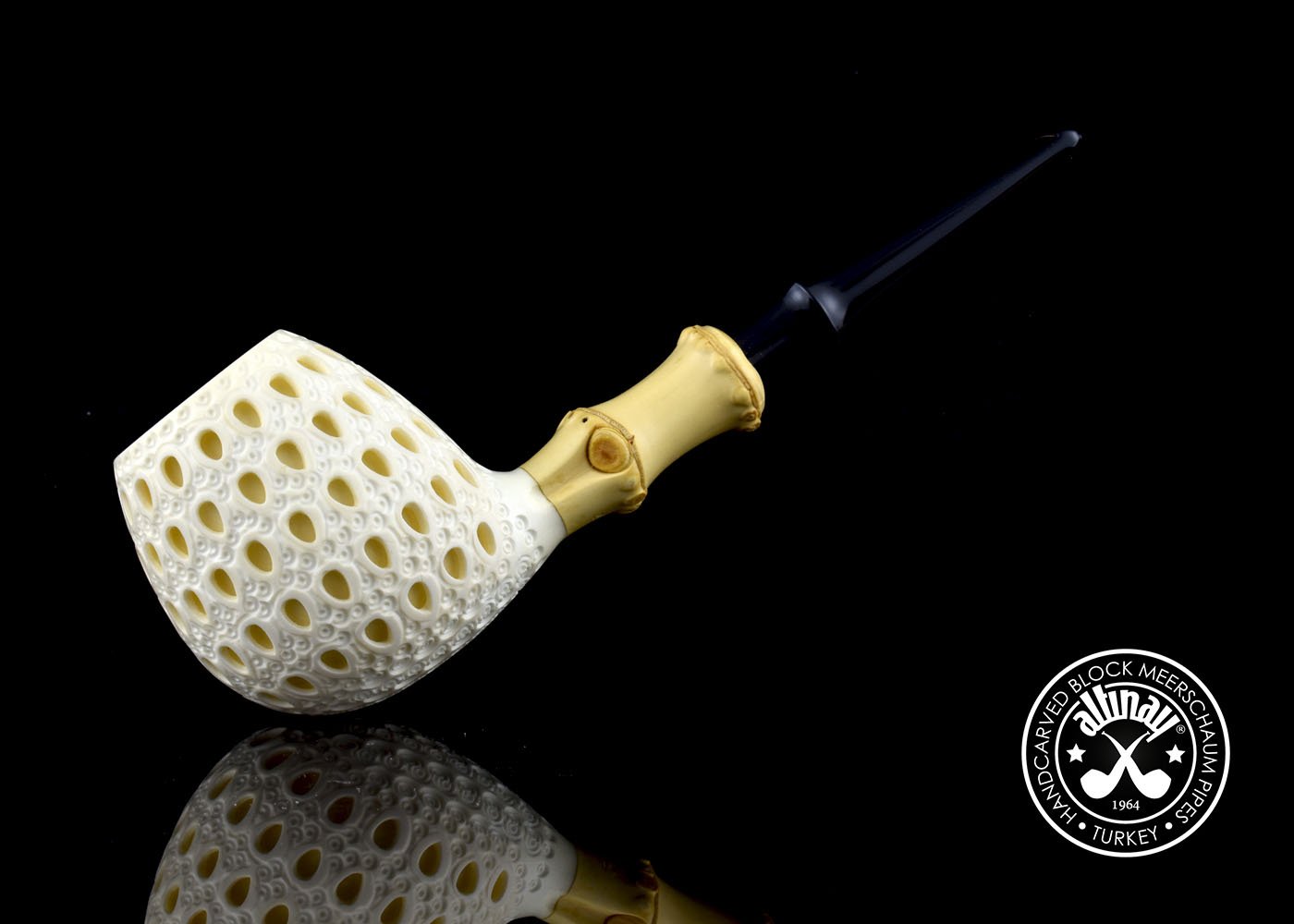 altinay-bamboo-apple-meerschaumpfeife-bambus-holm image 5