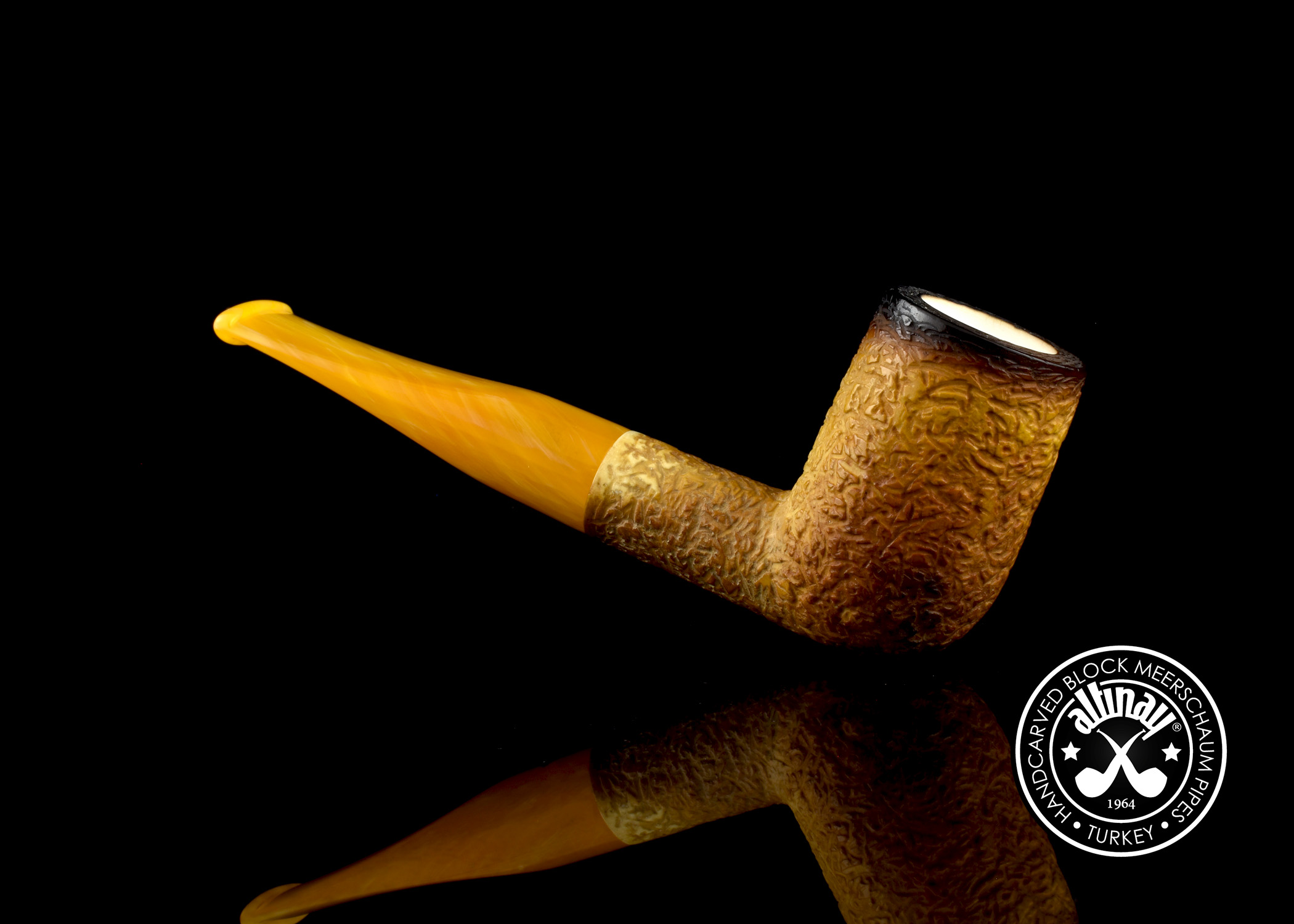 altinay-classic-meerschaumpfeife-billiard-glatt-natur-2 image 3