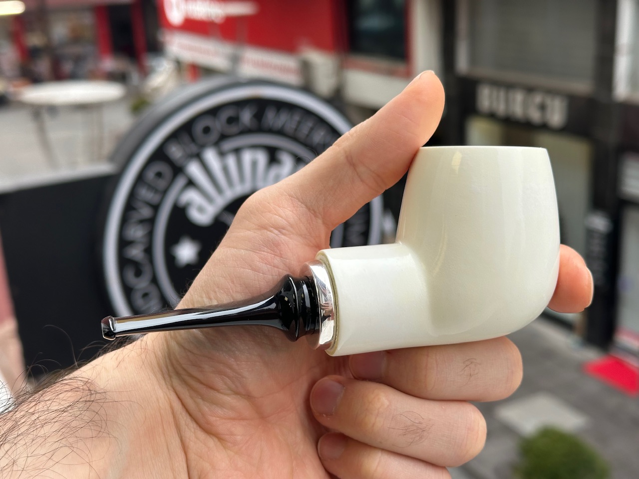 altinay-reverse-calabash-silver-army-meerschaumpfeife-2 image 3