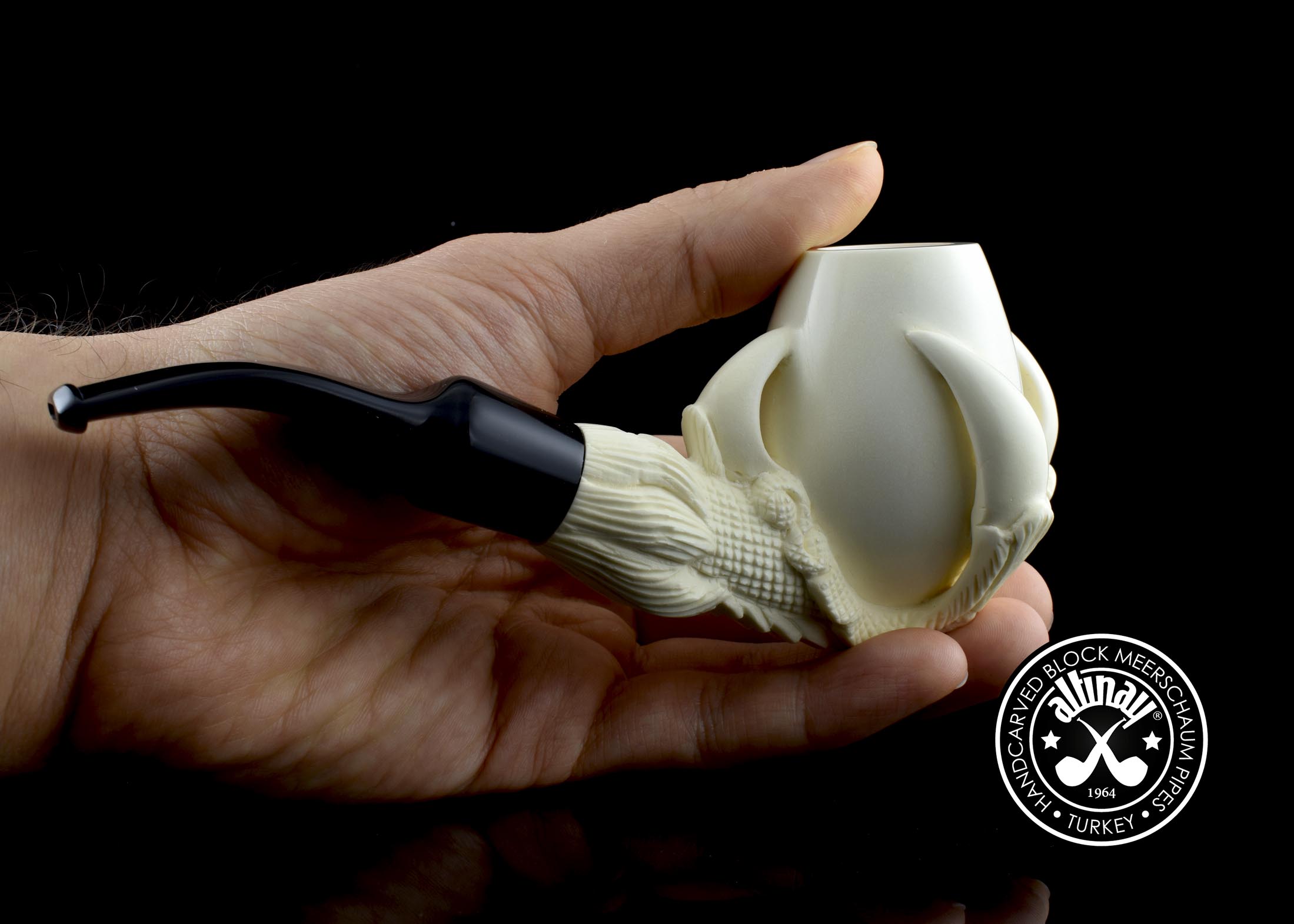altinay-eagle-s-claw-meerschaumpfeife-adlerkralle-natur image 8