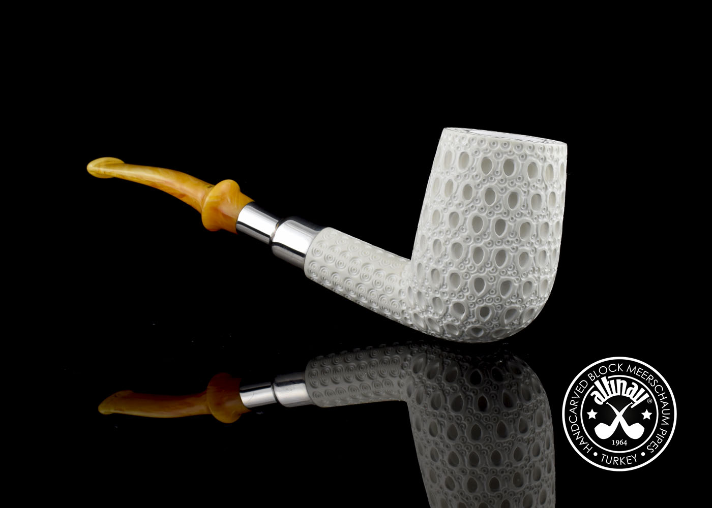 altinay-spigot-xl-billiard-meerschaumpfeife-silberring image 3