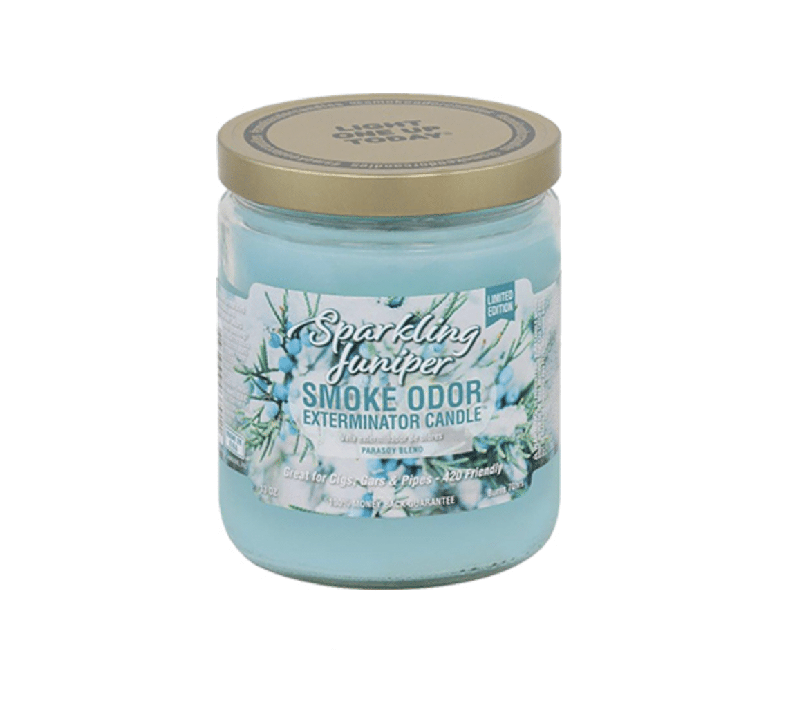 smoke-odor-sparkling-juniper-duftkerze-13oz-wacholder image 1