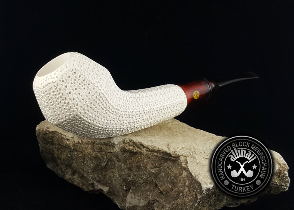 altinay-diamond-panel-meerschaumpfeife-kantig-wei image 1