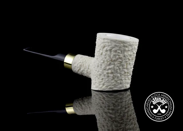 altinay-classic-poker-meerschaumpfeife-messingring image 1