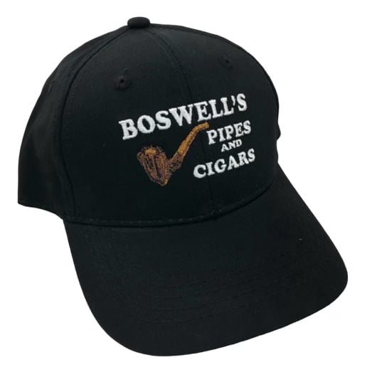 boswell-s-pipes-and-cigars-cap-schwarz-klettverschluss image 1