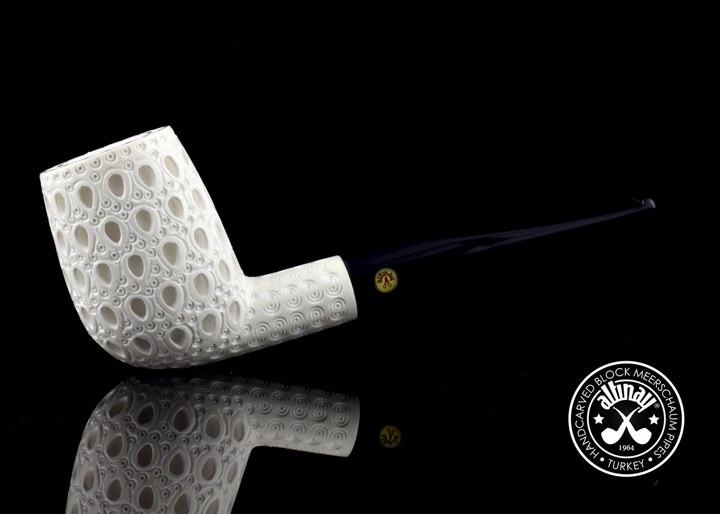 altinay-classic-meerschaumpfeife-billiard-glatt-natur-7 image 3