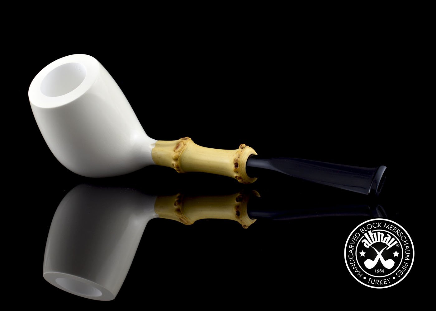 altinay-bamboo-series-billard-meerschaumpfeife-mit-bambus image 1