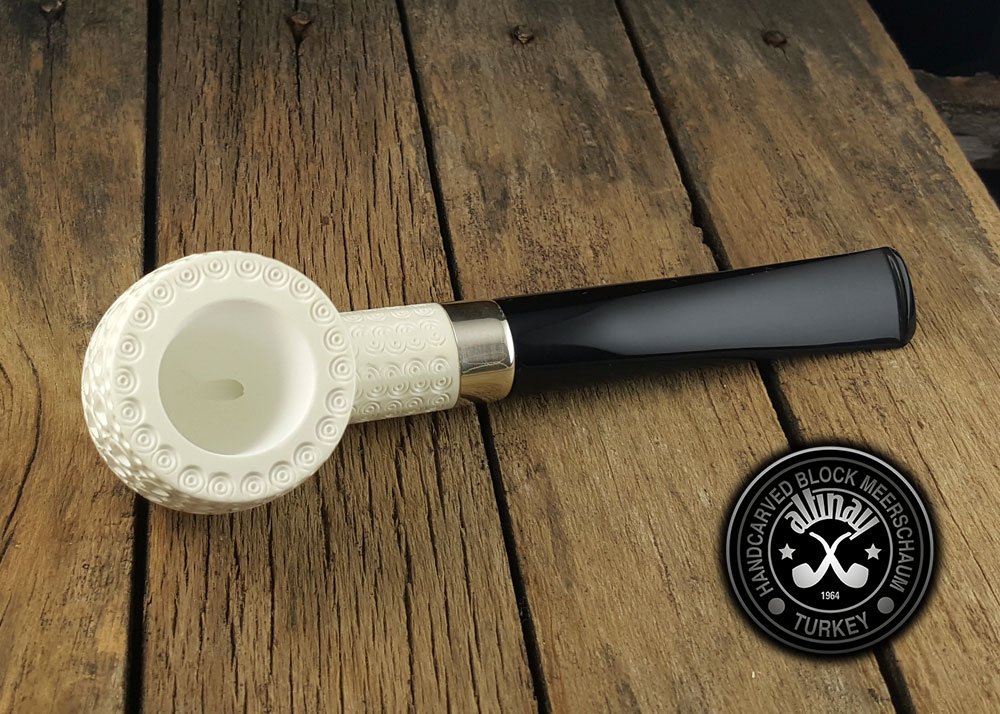altinay-billiard-meerschaumpfeife-silberband-etui image 6