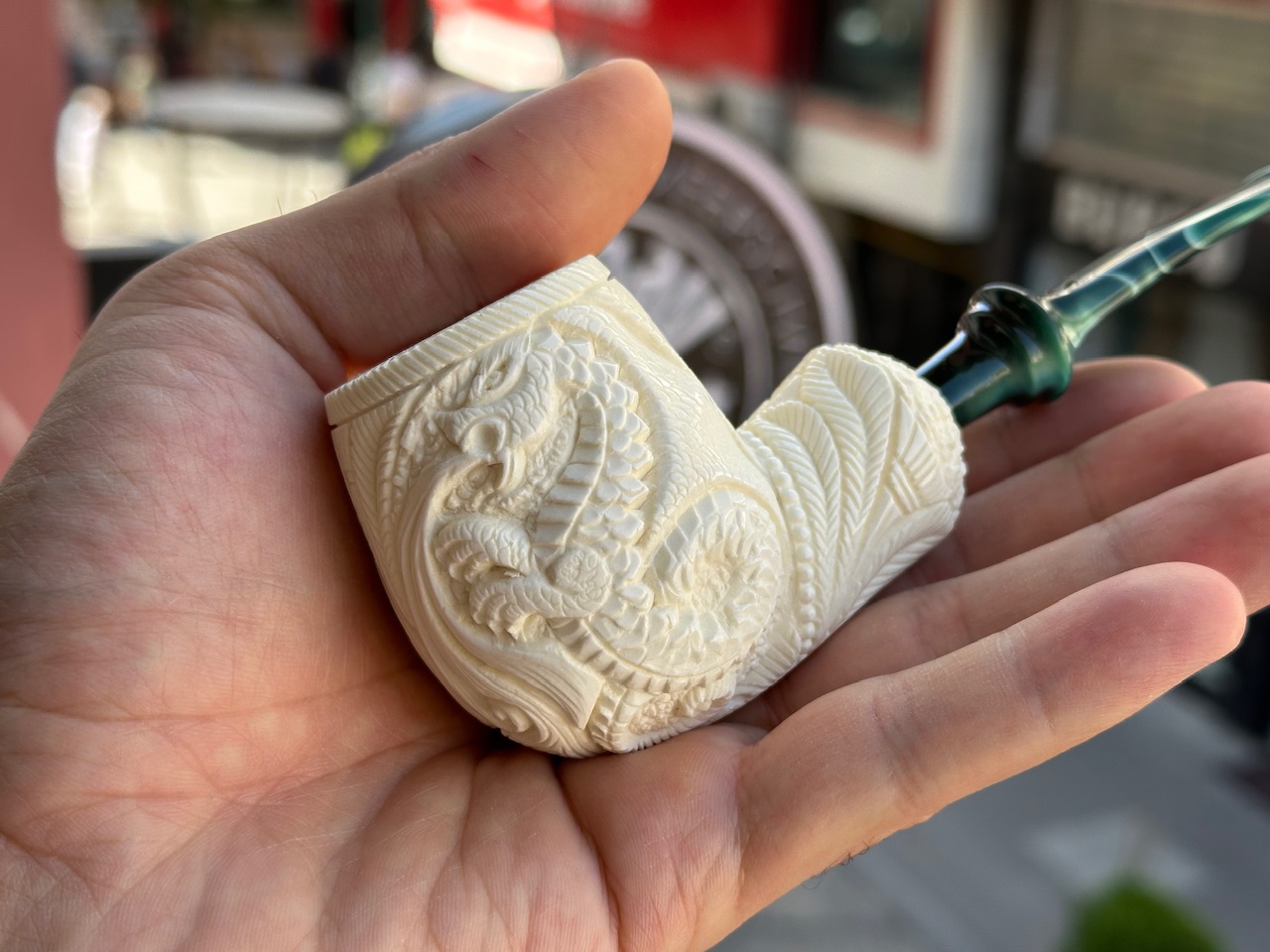 altinay-classic-apple-meerschaumpfeife-drachenmotiv image 5