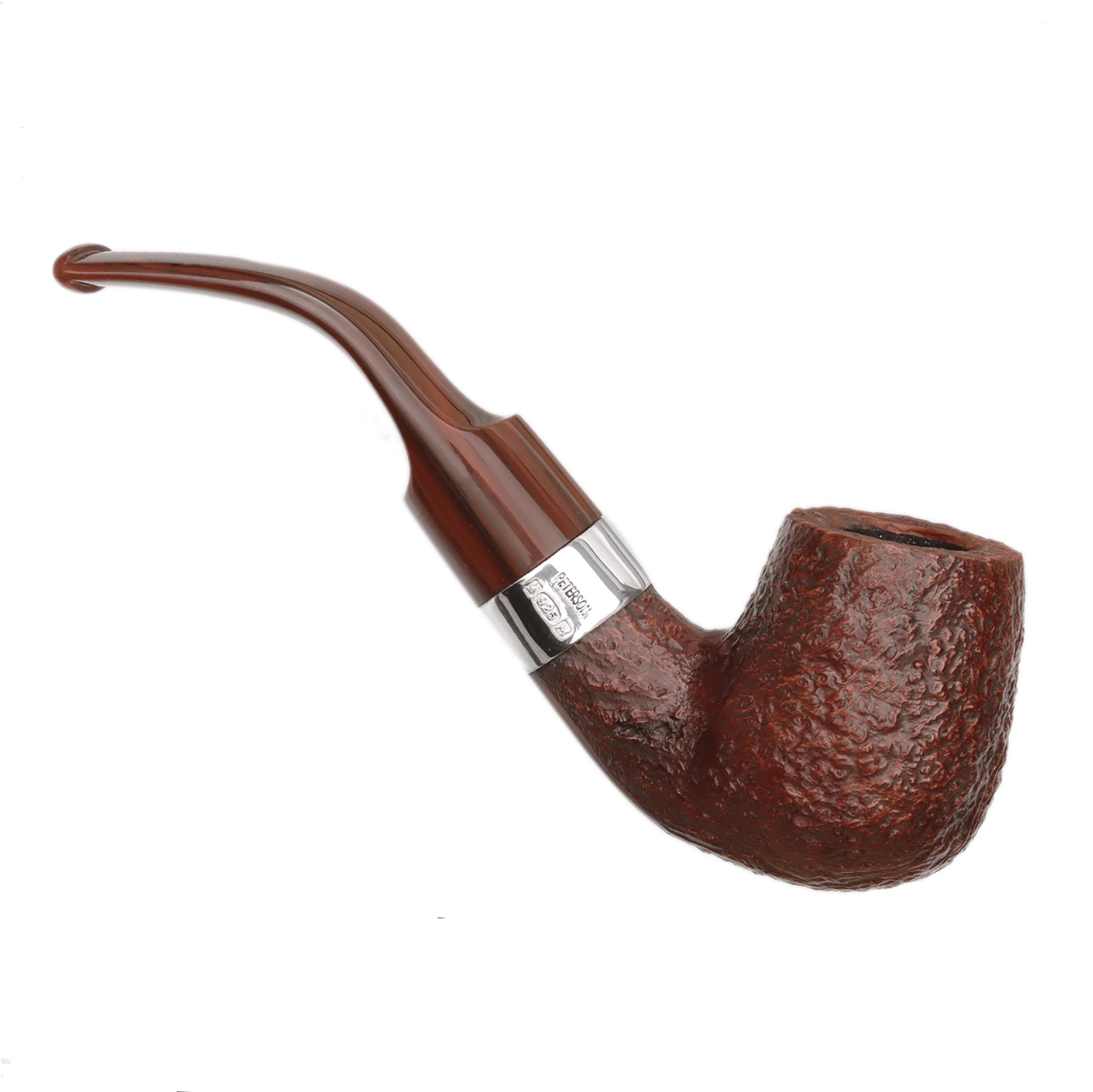 peterson-irish-harp-xl90-pfeife-sandgestrahlt-bent-billiard image 2