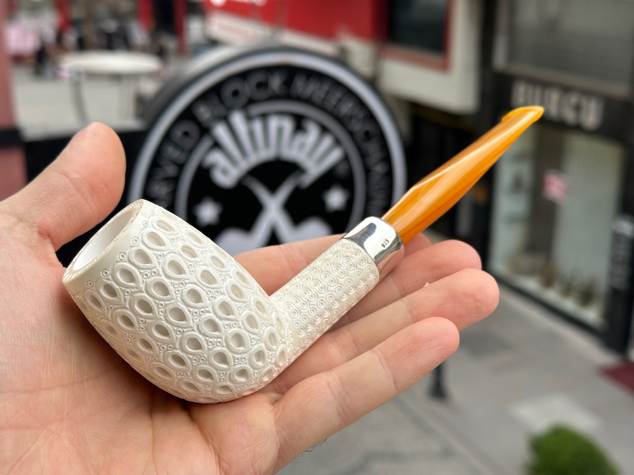 altinay-devil-anse-silver-army-meerschaumpfeife-silber image 1