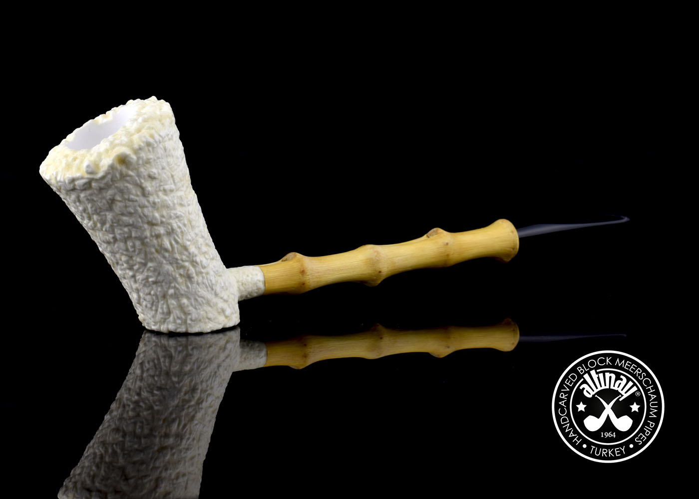 altinay-bamboo-cherrywood-meerschaumpfeife-pencil-shank image 2