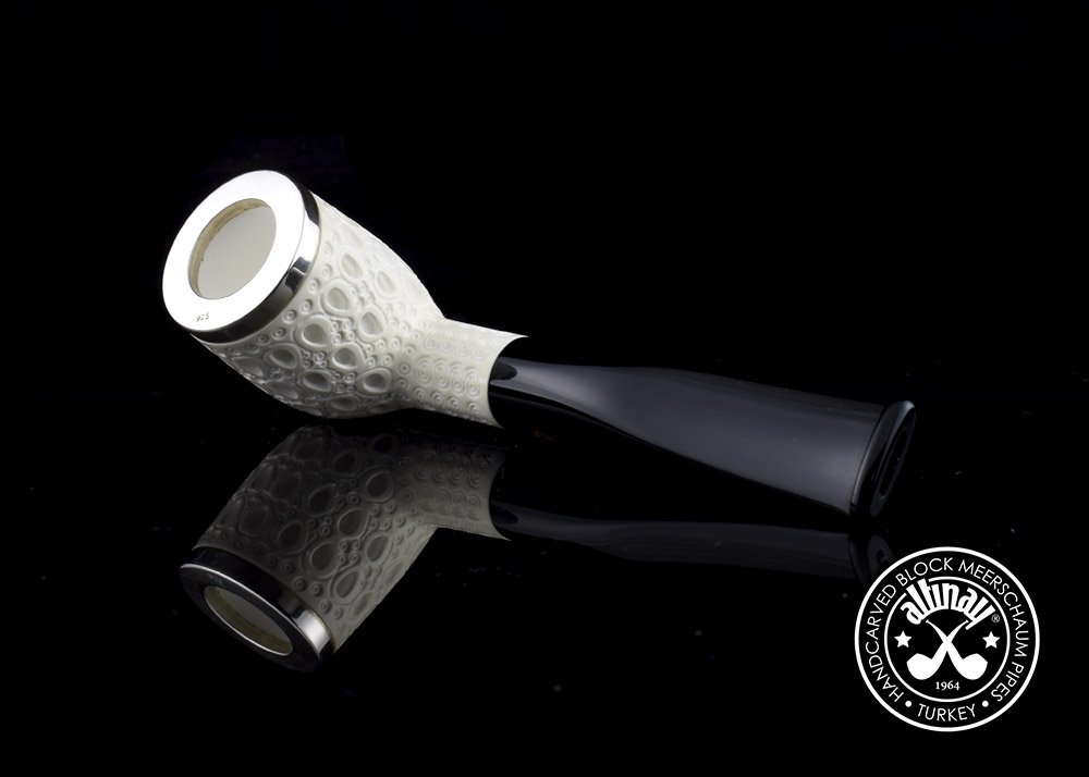 altinay-top-silver-billiard-meerschaumpfeife-silber image 6